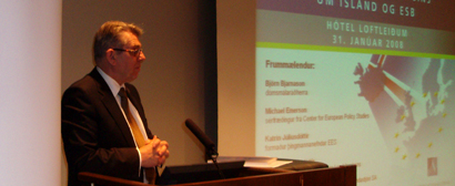 Björn Bjarnason, dómsmálaráðherra