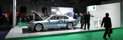 BMW vetnisbíll á álfelgum