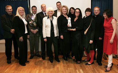 Ráðherra, formaður jafnréttisráðs og starfsfólk Alcoa