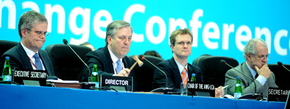 Frá loftslagsráðstefnu Sameinuðu þjóðanna í Póllandi