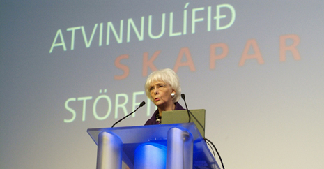 Jóhanna Sigurðardóttir, forsætisráðherra