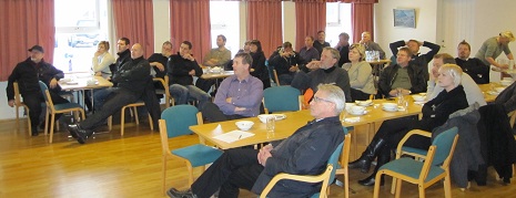 Frá fundi SA á Reyðarfirði