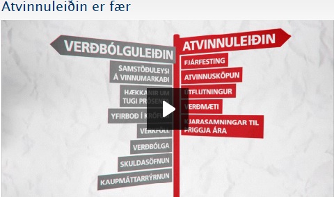 Atvinnuleiðin er fær - sjáðu bara!