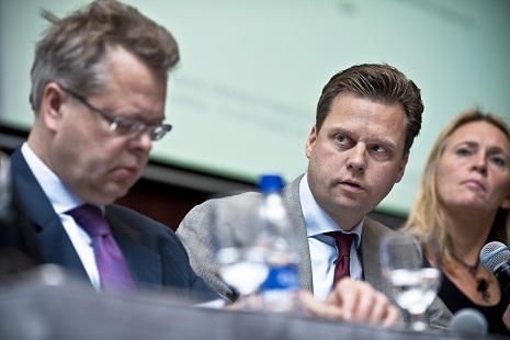 Frá umræðum á fundi SA og SI