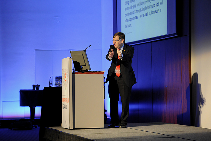 Christoffer Taxell á aðalfundi SA 2012.