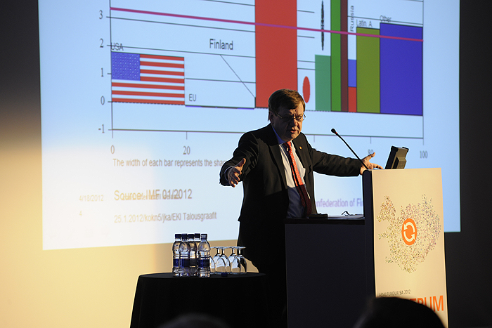 Christoffer Taxell á aðalfundi SA 2012.