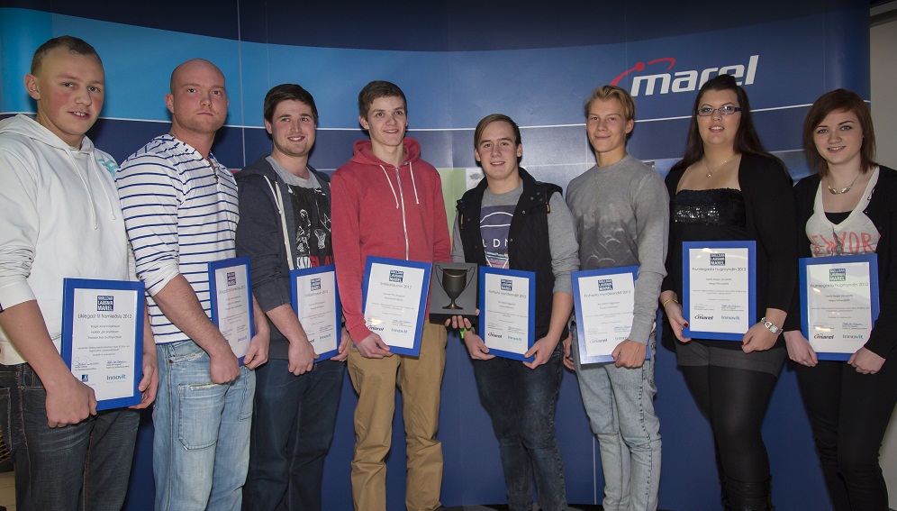 Verðlaunahafar Snilldarlausna Marel 2012