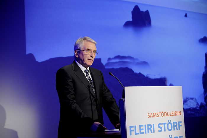 Vilmundur Jósefsson á aðalfundi SA 2013