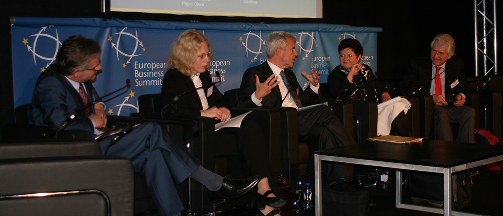 Frá umræðum á European Business Summit 2013