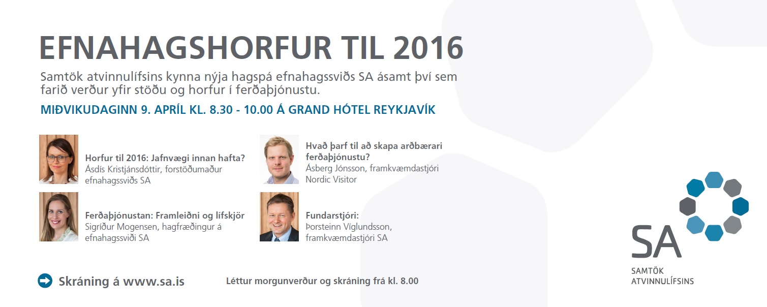 Efnahagshorfur til 2016